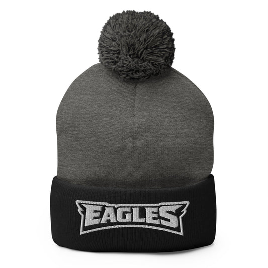 Pom - Pom Beanie | Eagles - MA | Classic Logo