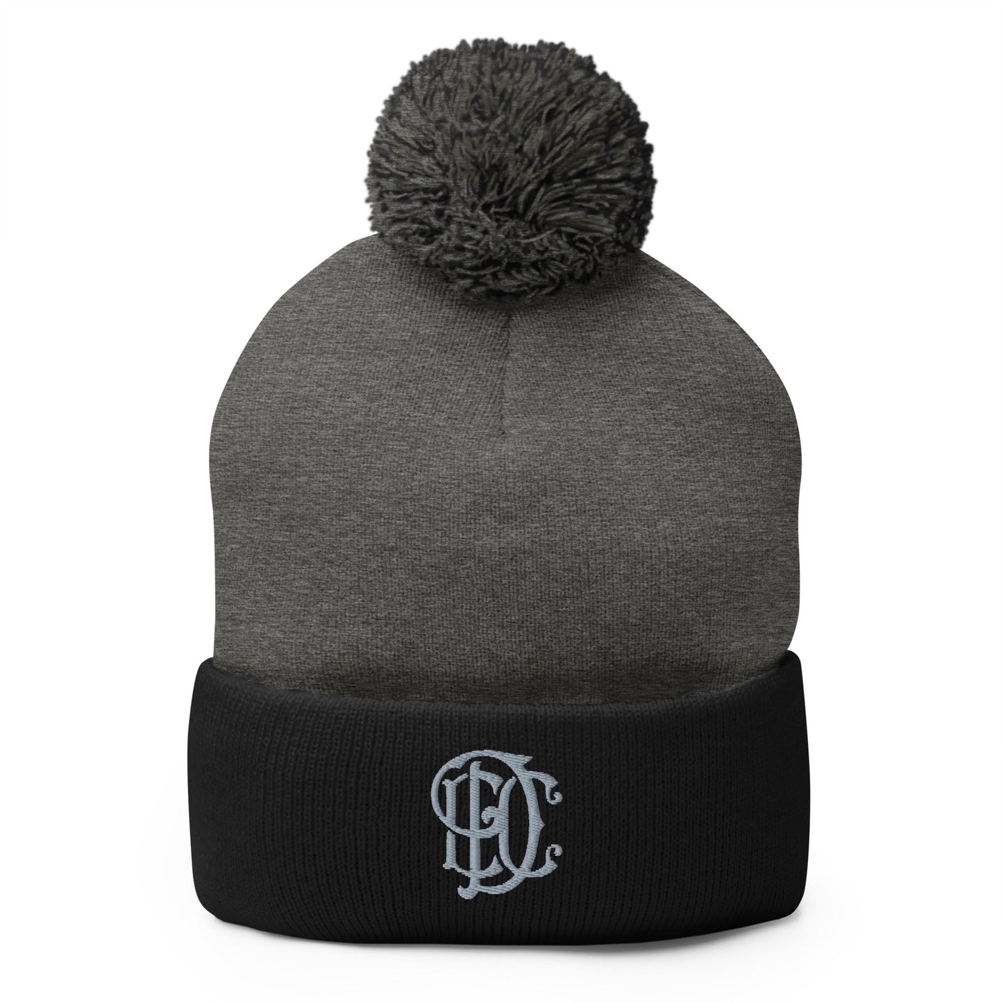 Pom - Pom Beanie | Esprit de Corps Dance Co., LLC | Renaissance Motif Logo
