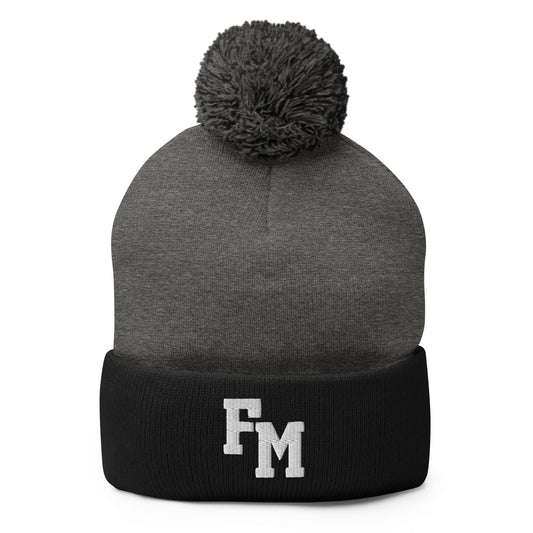 Pom-Pom Beanie | Fighting Mongooses Hockey Club | Vanguard Otters Logo