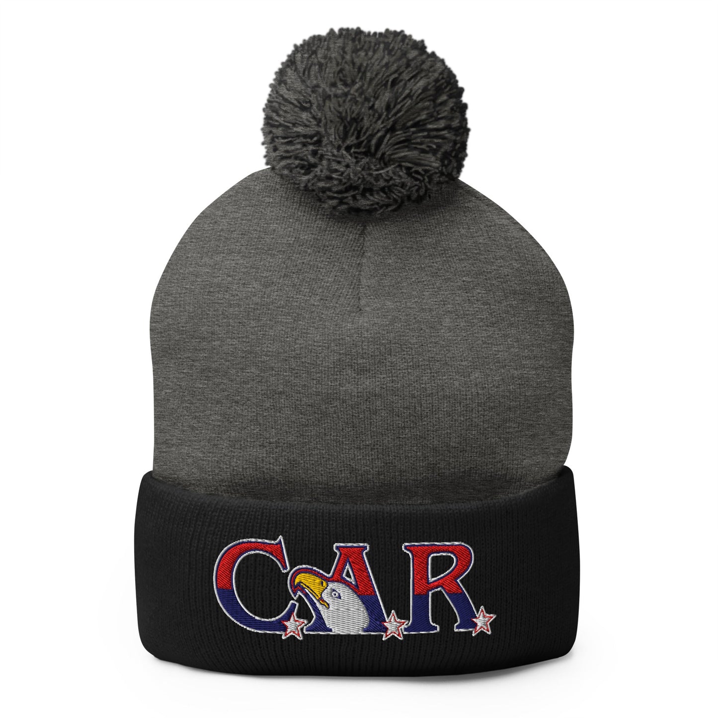 Pom - Pom Beanie | Georgia State Society Children of the American Revolution | Mark Logo