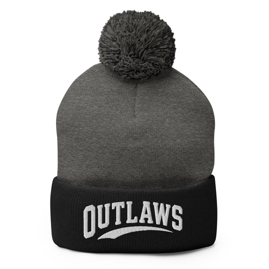 Pom-Pom Beanie | Louisiana Outlaws | Vanguard Logo