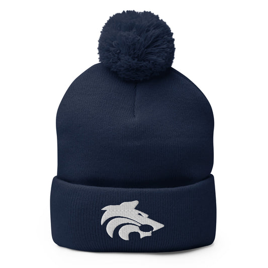 Pom-Pom Beanie | Northwood High School Baseball | Valor Logo