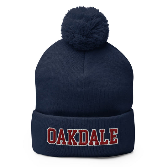 Pom - Pom Beanie | Oakdale Youth League | Script Logo