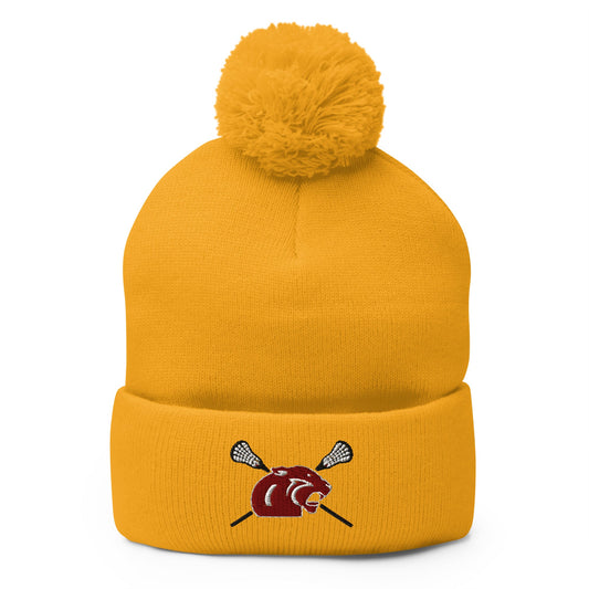Pom - Pom Beanie | Page Middle Girls Lacrosse