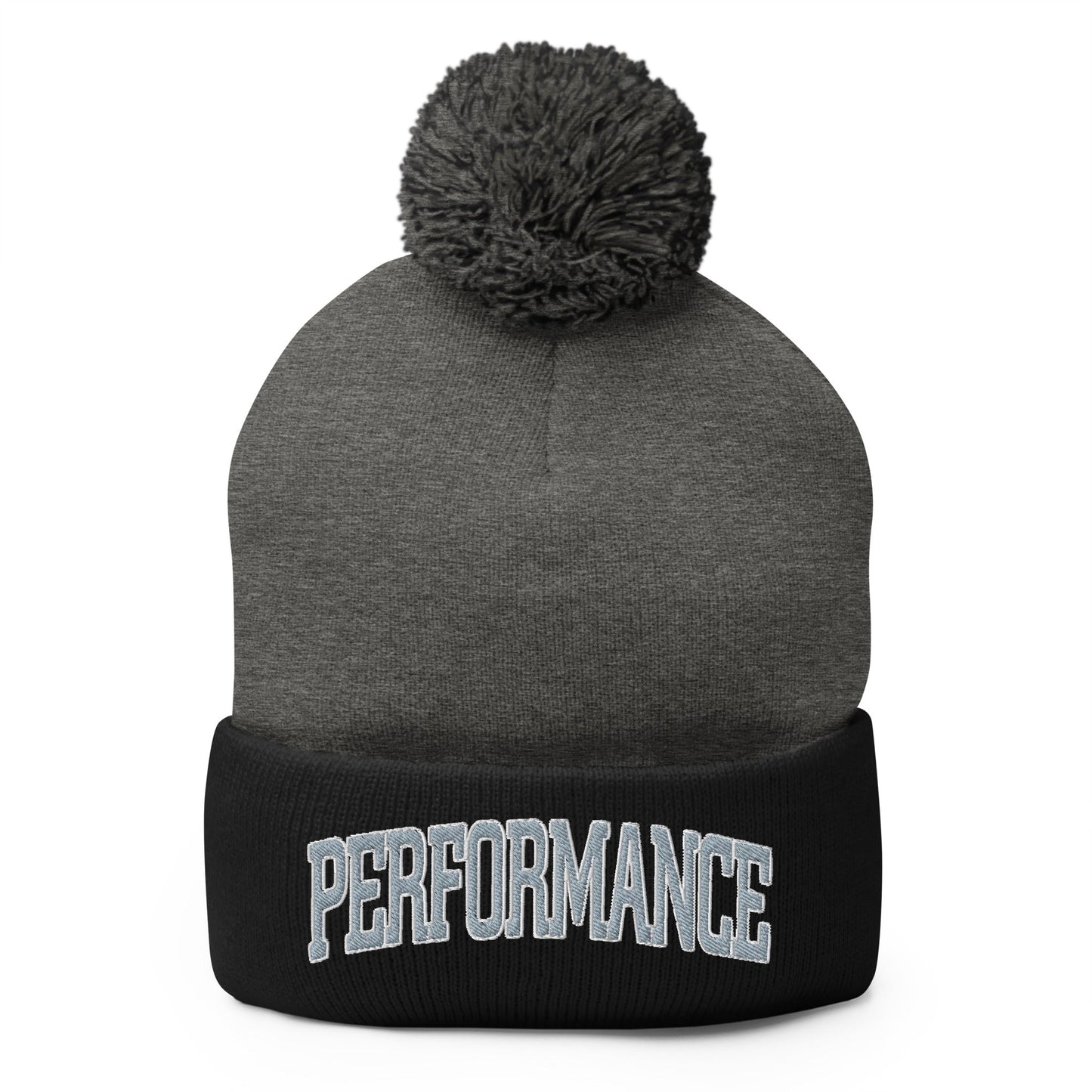 Pom - Pom Beanie | Performance Baseball | Varsity Mark Logo