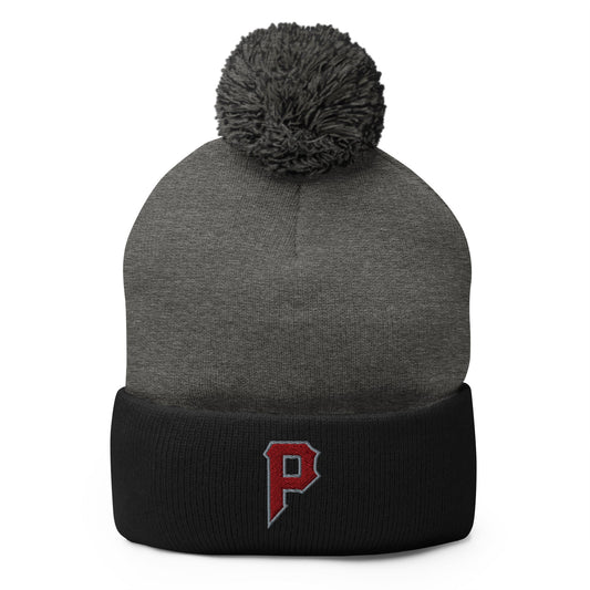 Pom-Pom Beanie | Port City Pirates | P-Mark Logo