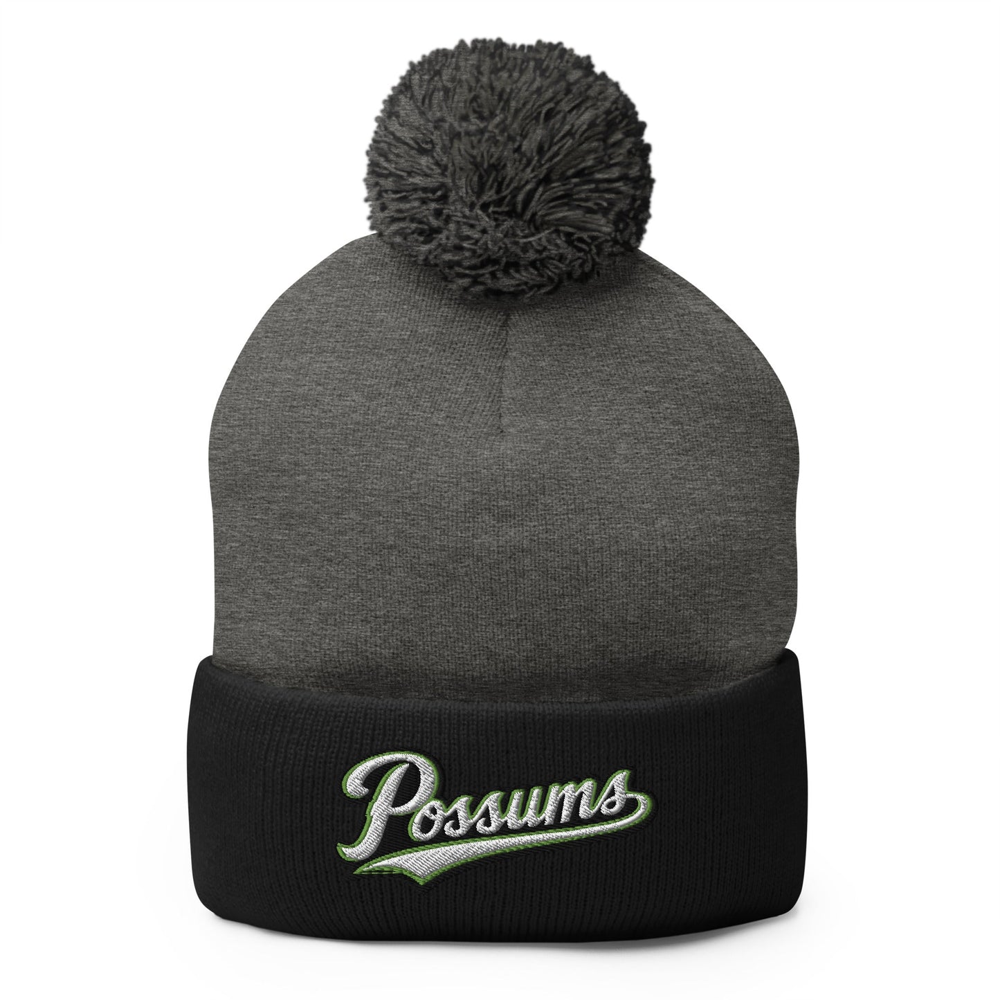 Pom - Pom Beanie | Possums | Script Logo