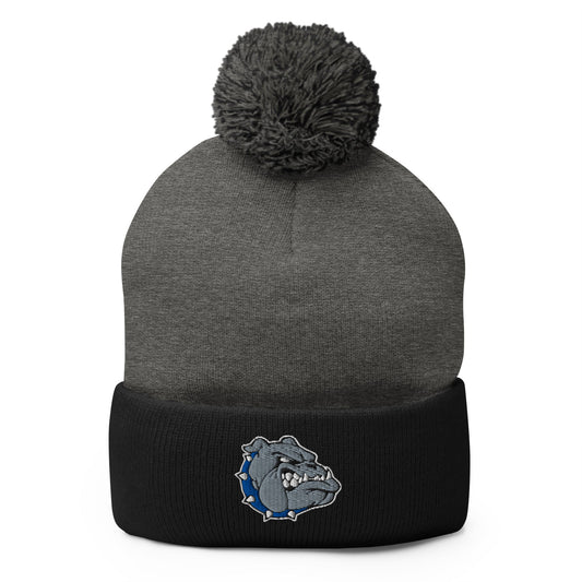 Pom - Pom Beanie | Pretty Prairie Bulldog Football