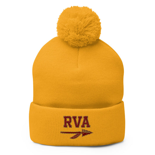 Pom - Pom Beanie | RVA Seminoles | Script Logo