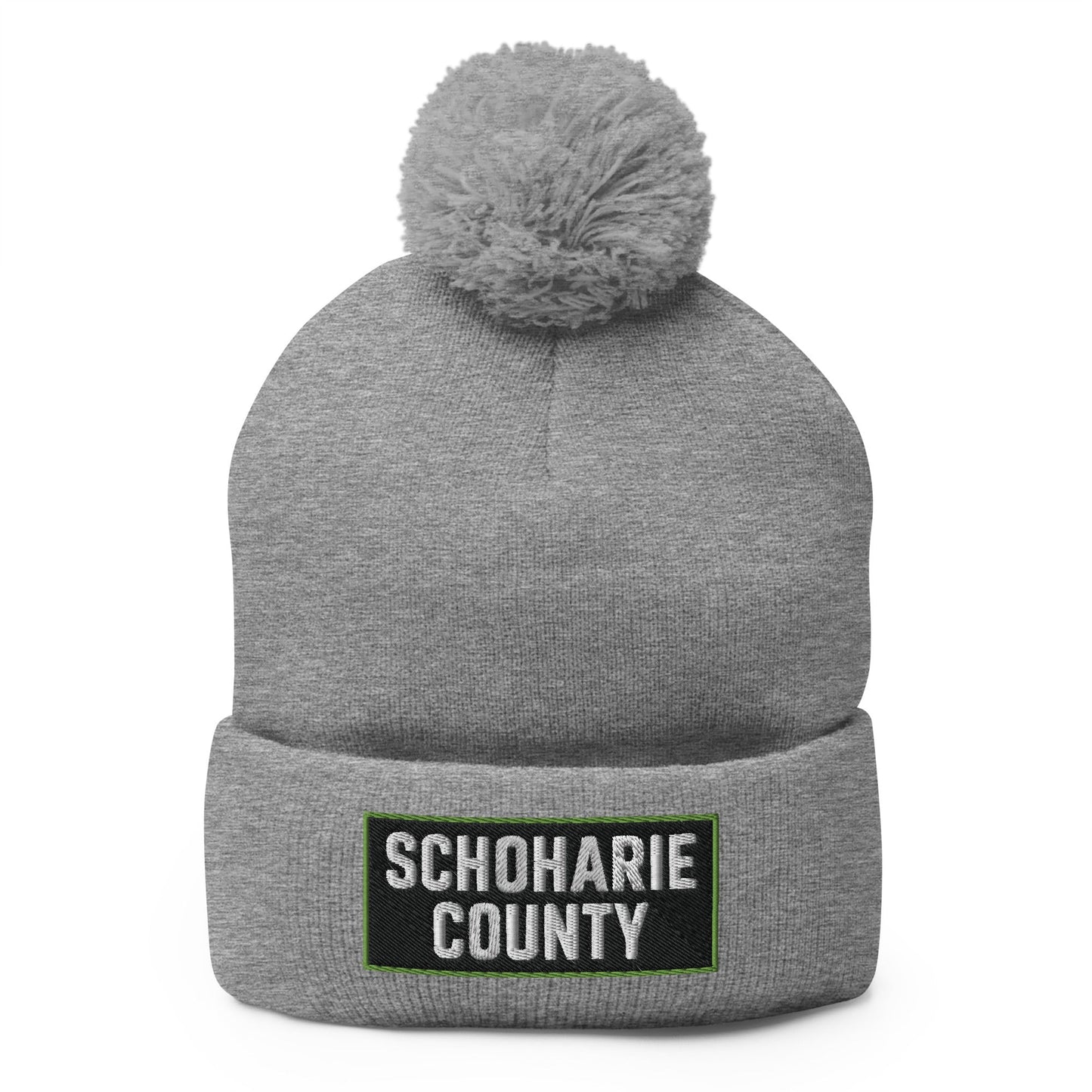 Pom - Pom Beanie | Schoharie County Soccer Club | Badge Logo