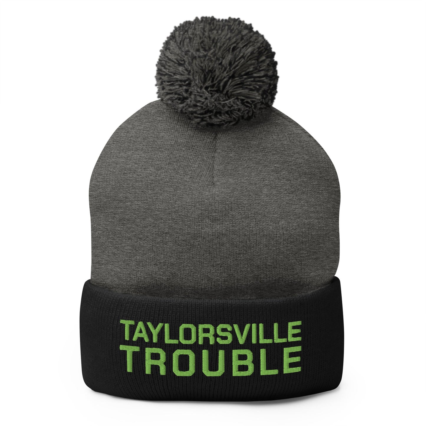 Pom - Pom Beanie | Taylorsville Trouble | Shield Logo