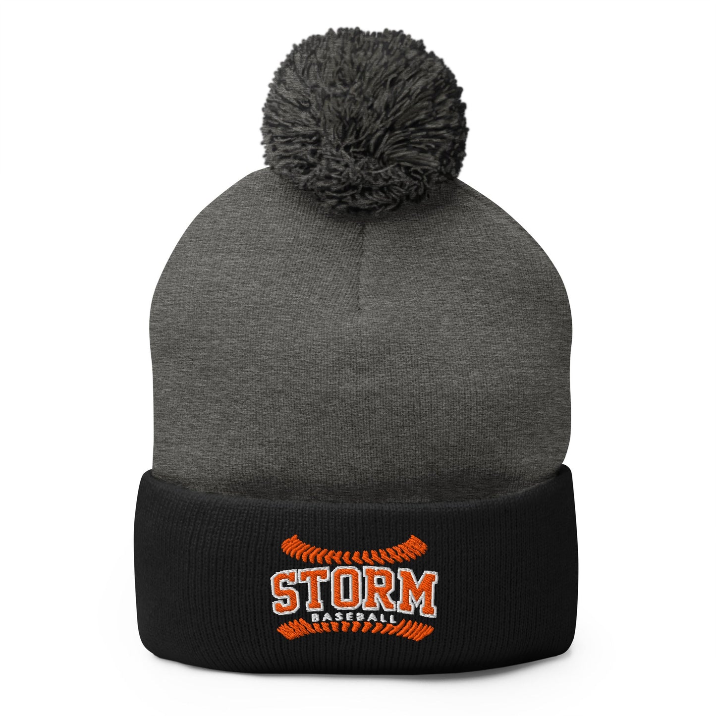 Pom - Pom Beanie | TC Storm baseball | Storm Logo