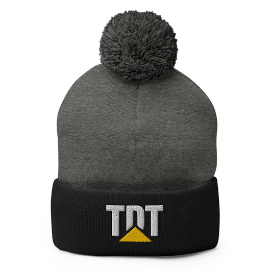 Pom - Pom Beanie | TDT | Mark Logo