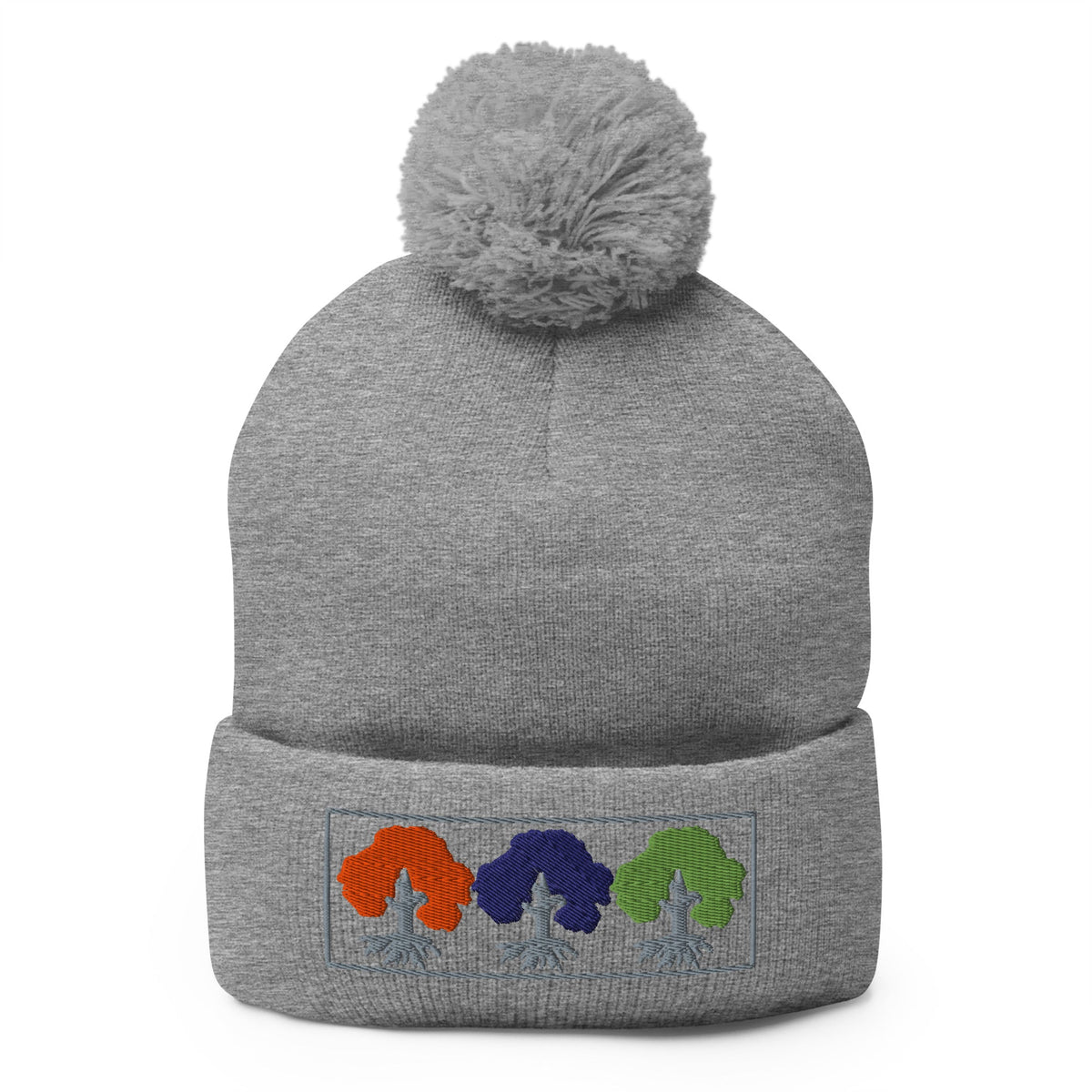 Pom - Pom Beanie | TEST WMS Store | Trees Logo