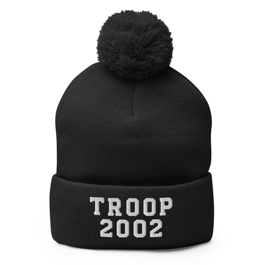 Pom-Pom Beanie | Troop 2002 | Emblem Logo