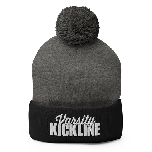 Pom - Pom Beanie | Valley Stream North Kickline | Alt Logo