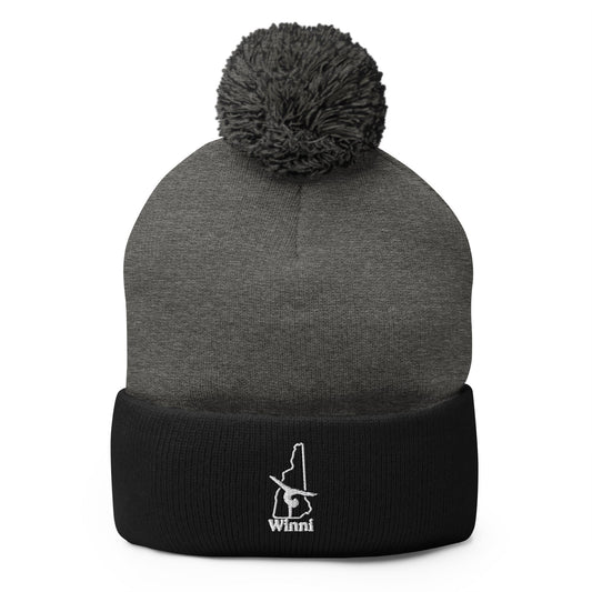 Pom - Pom Beanie | Winni Gymnastics | NH Logo