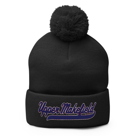 Pom-Pom Beanie | Upper Makefield Mavs - U12 Baseball