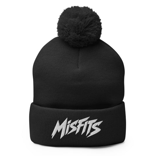 Pom-Pom Beanie | Misfits Baseball | Shield Logo