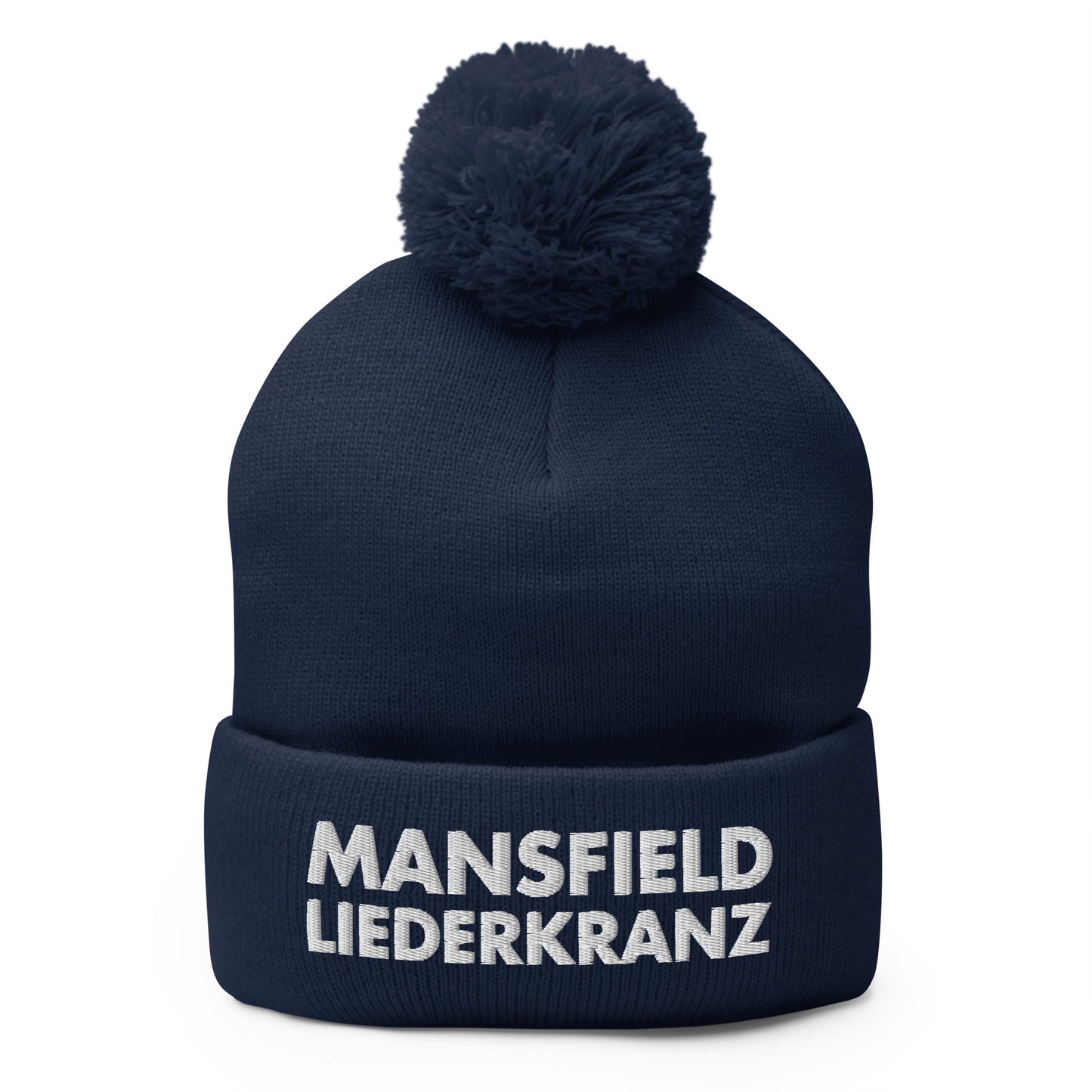 Pom-Pom Beanie | Liederkranz Soccer Club | Script Logo