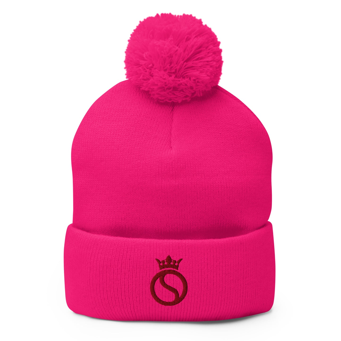 Pom-Pom Beanie | Sinton Desperados Baseball | Crest Logo