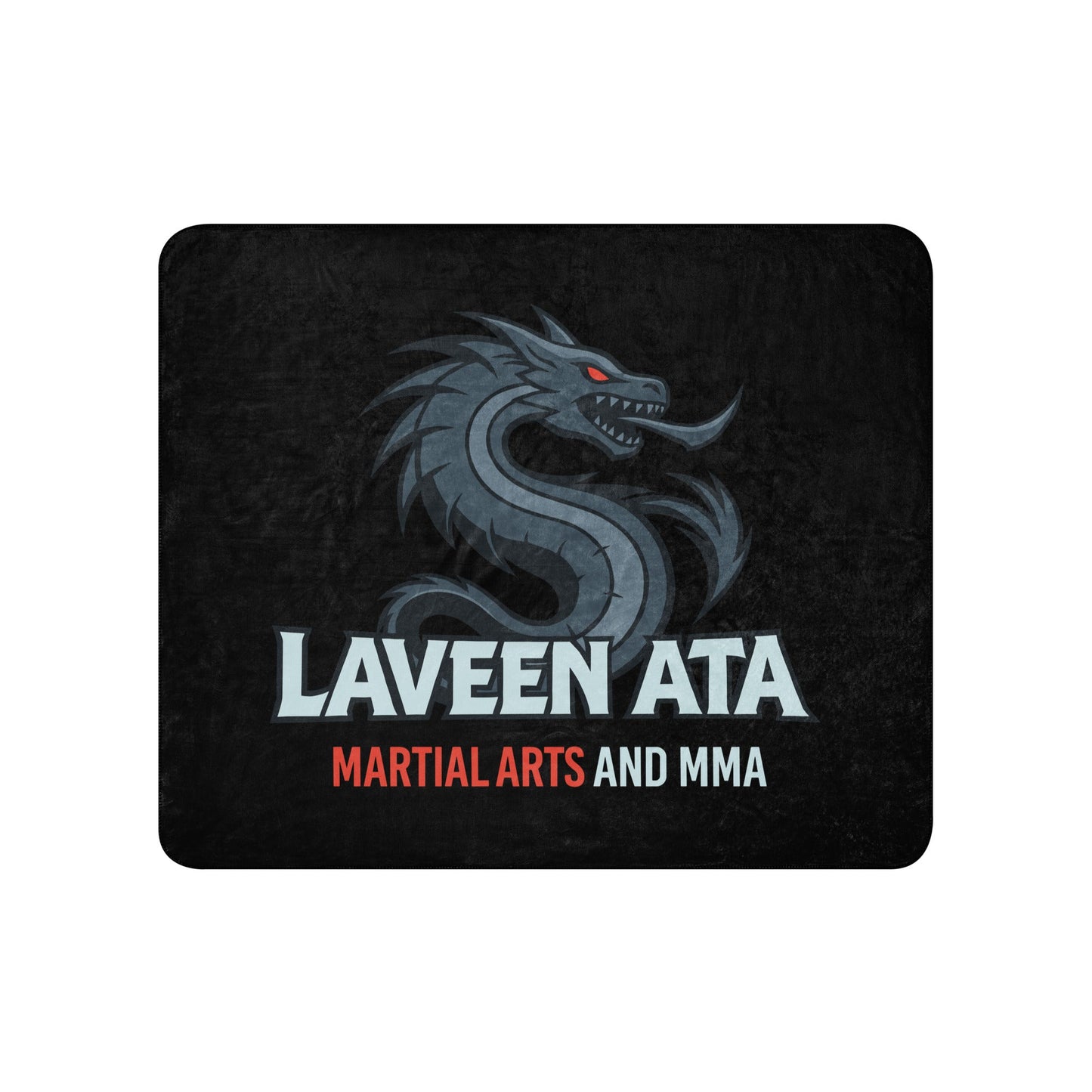 Sherpa Blanket | AZ DRAGONS MMA | Draconic Logo