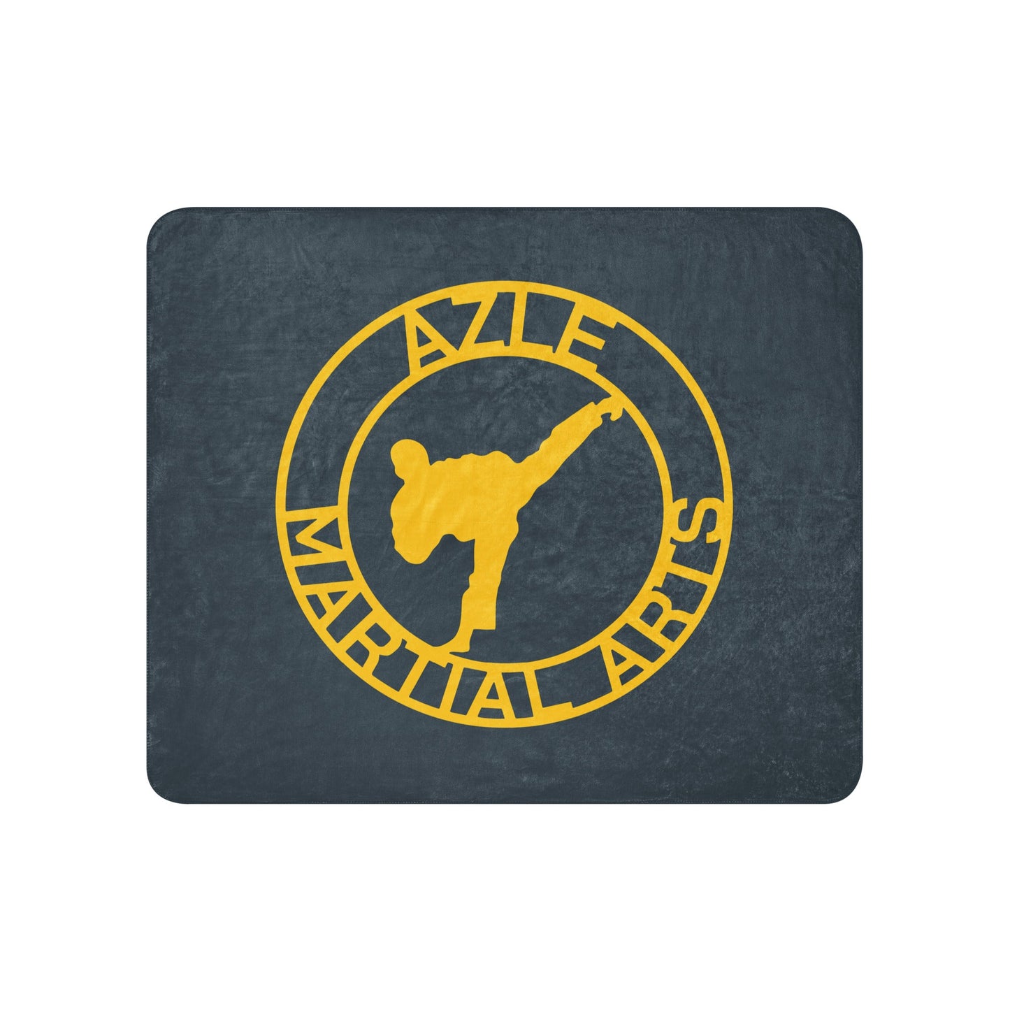 Sherpa Blanket | Azle Martial Arts | Dojo Roundel Logo