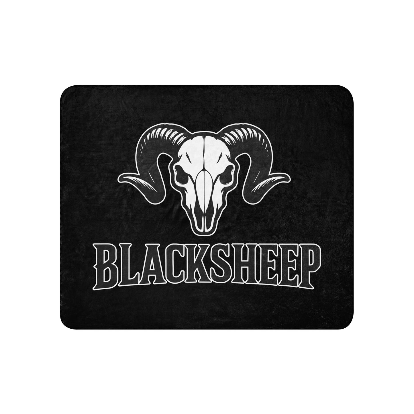 Sherpa Blanket | Blacksheep Softball | Emblem Logo
