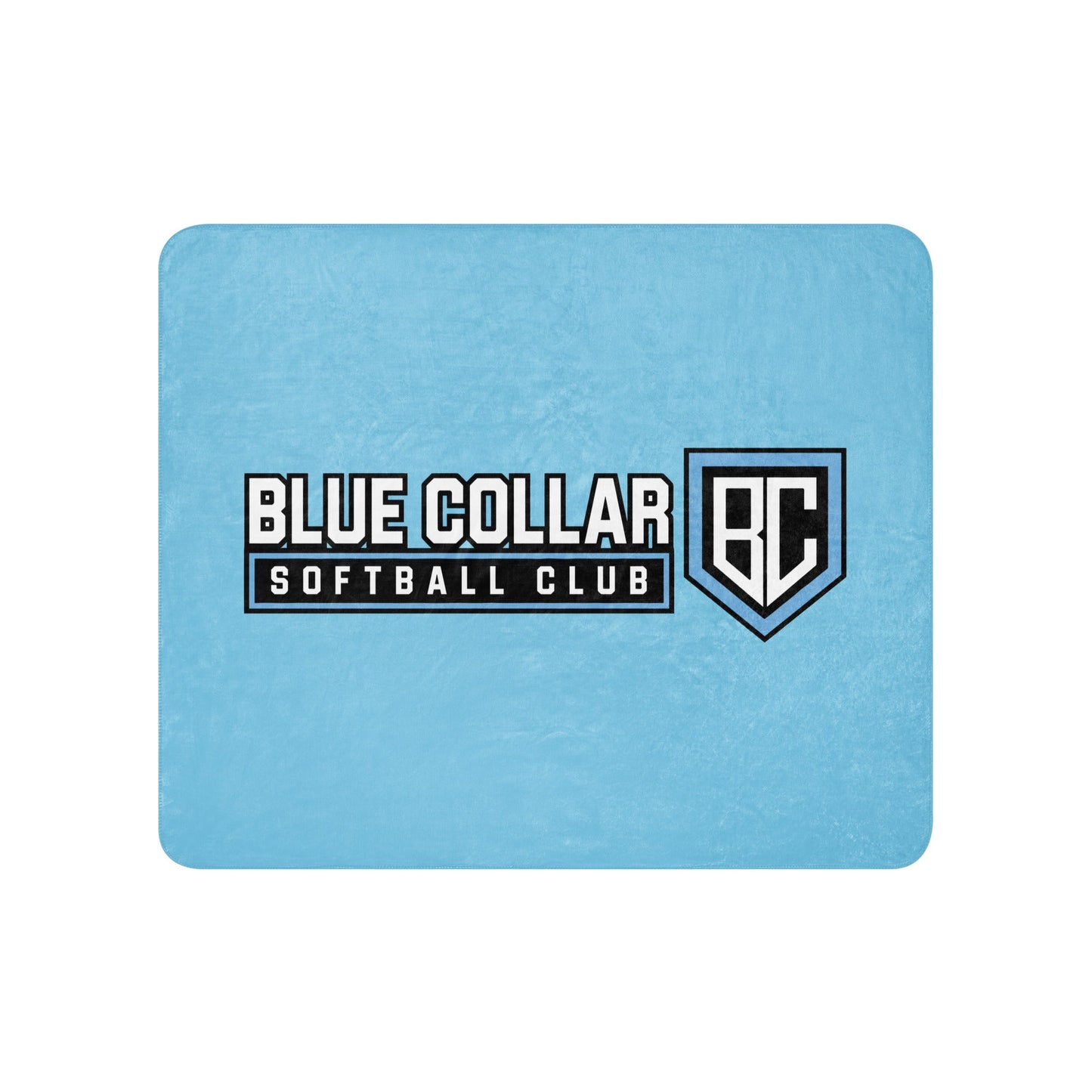 Sherpa Blanket | Blue Collar Softball 2034 | Vanguard Logo