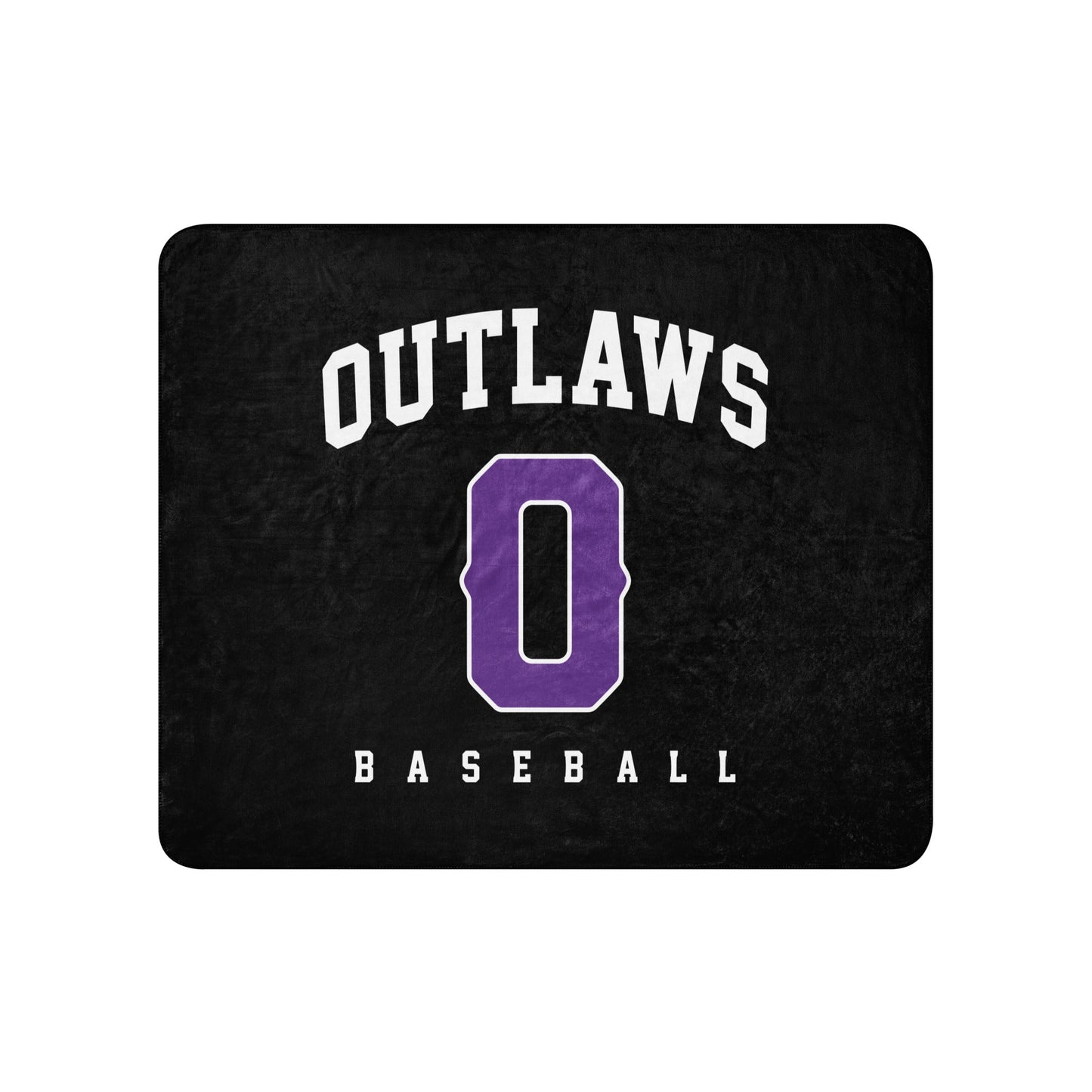 Sherpa Blanket | Carolina Outlaws Baseball | Atheltics Logo