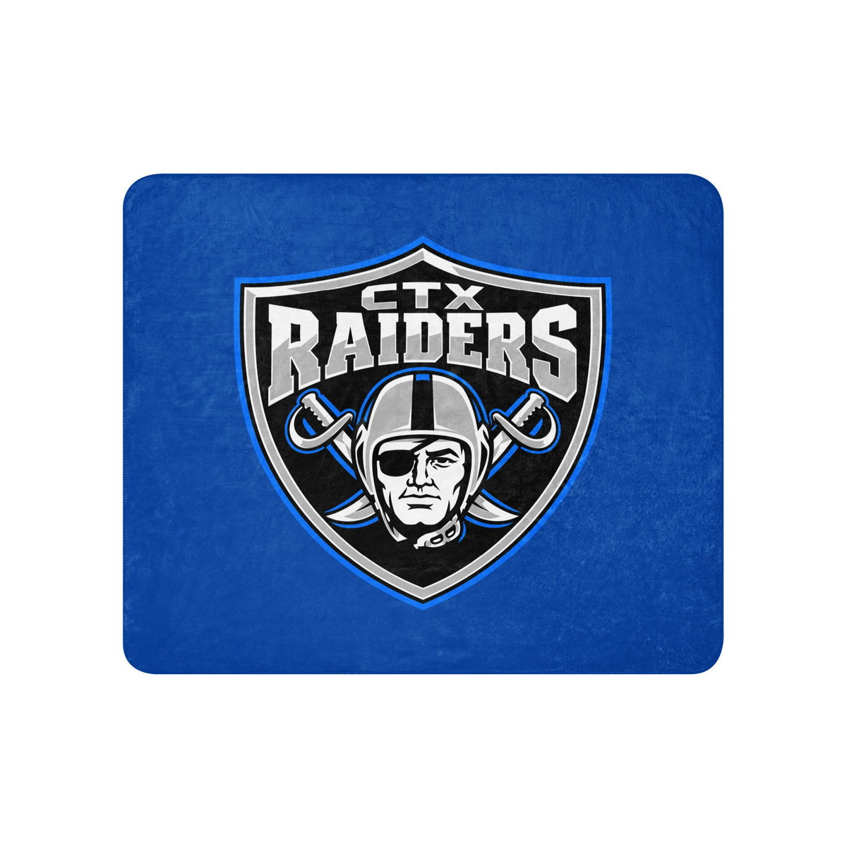 Sherpa Blanket | Central Texas Raiders | Emblem Logo