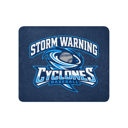Sherpa Blanket | Centre County Cyclones | Vanguard Logo