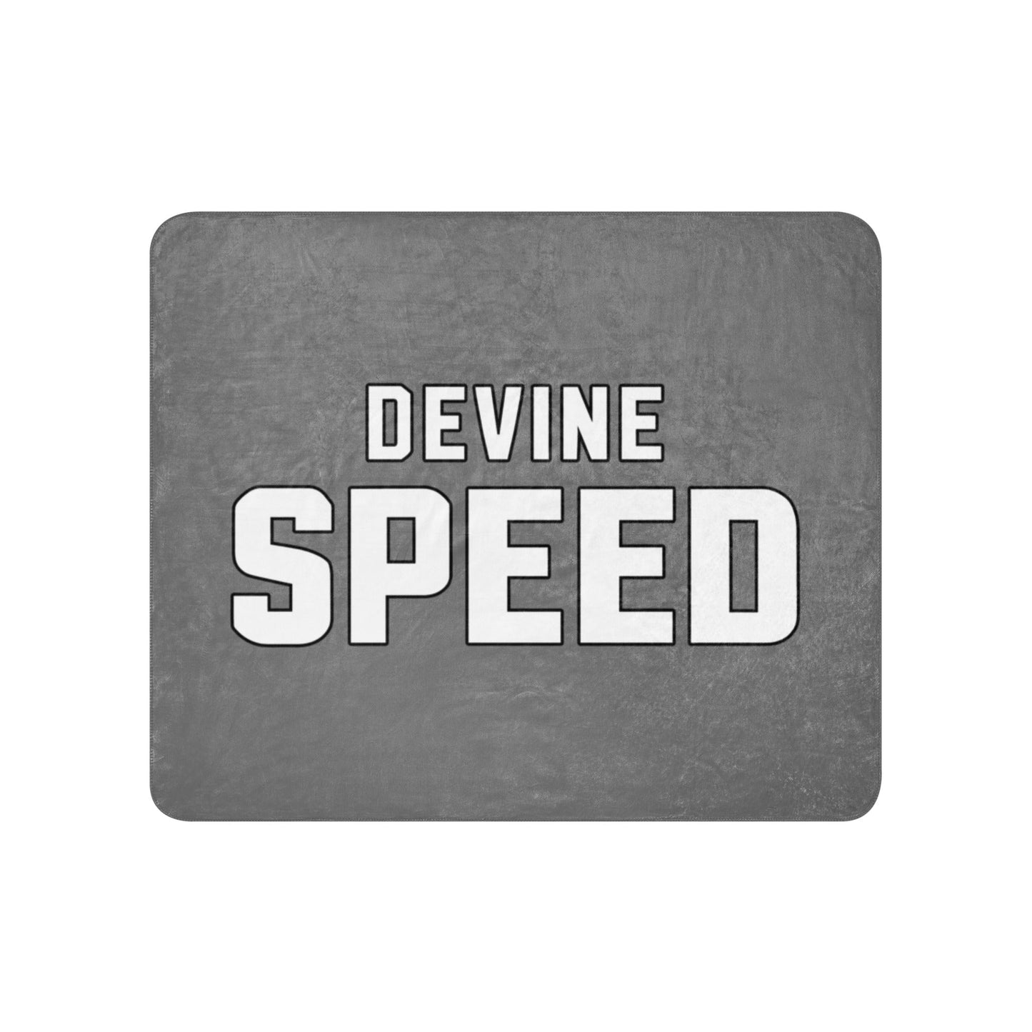 Sherpa Blanket | Devine Speed | Script Logo