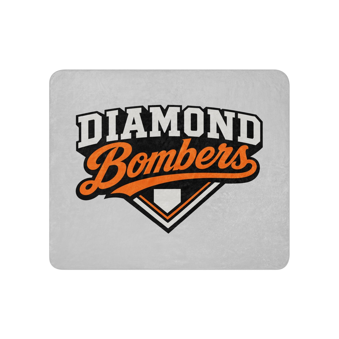 Sherpa Blanket | Diamond Bombers | Emblem Logo