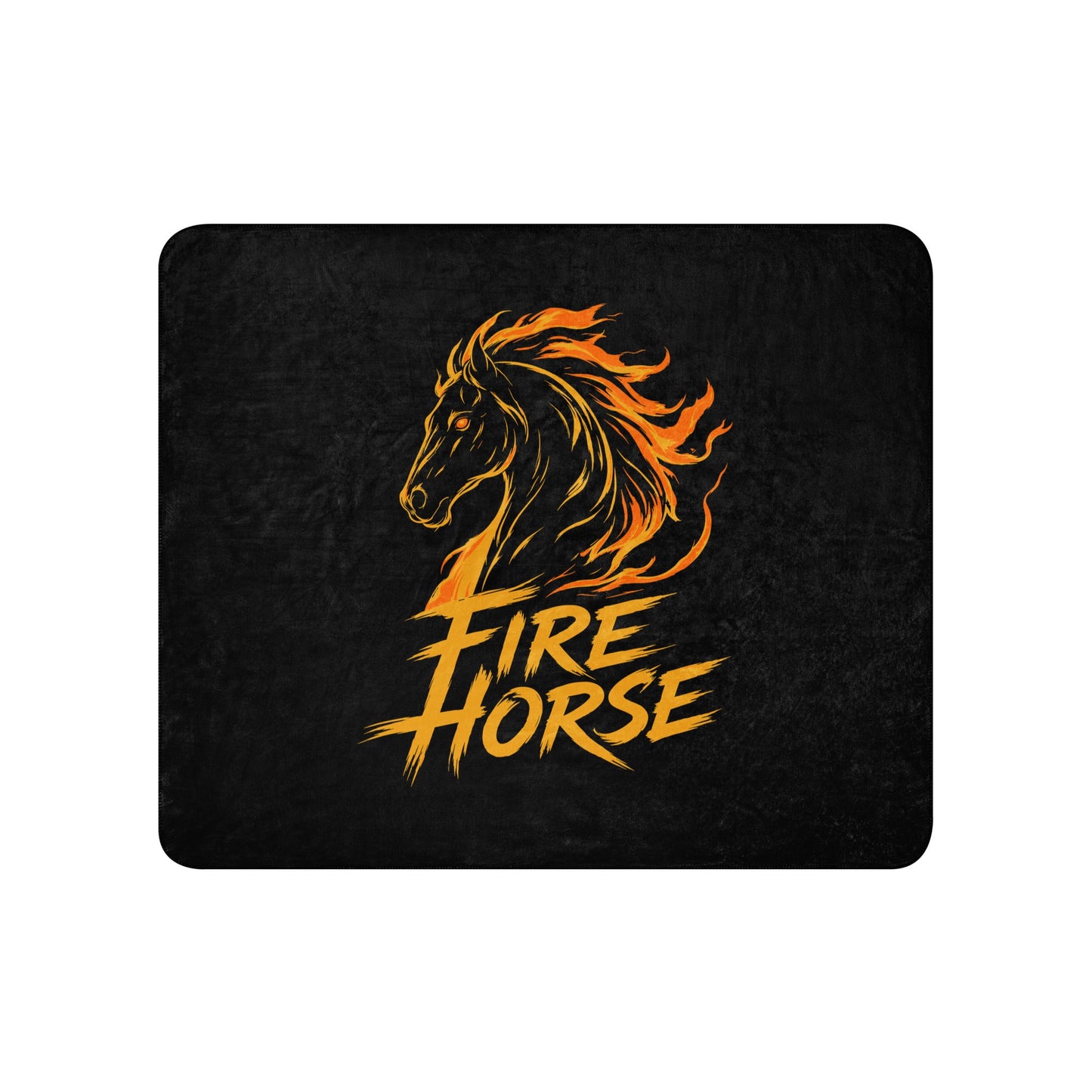 Sherpa Blanket | Fire Horse Masters | Emblem Logo