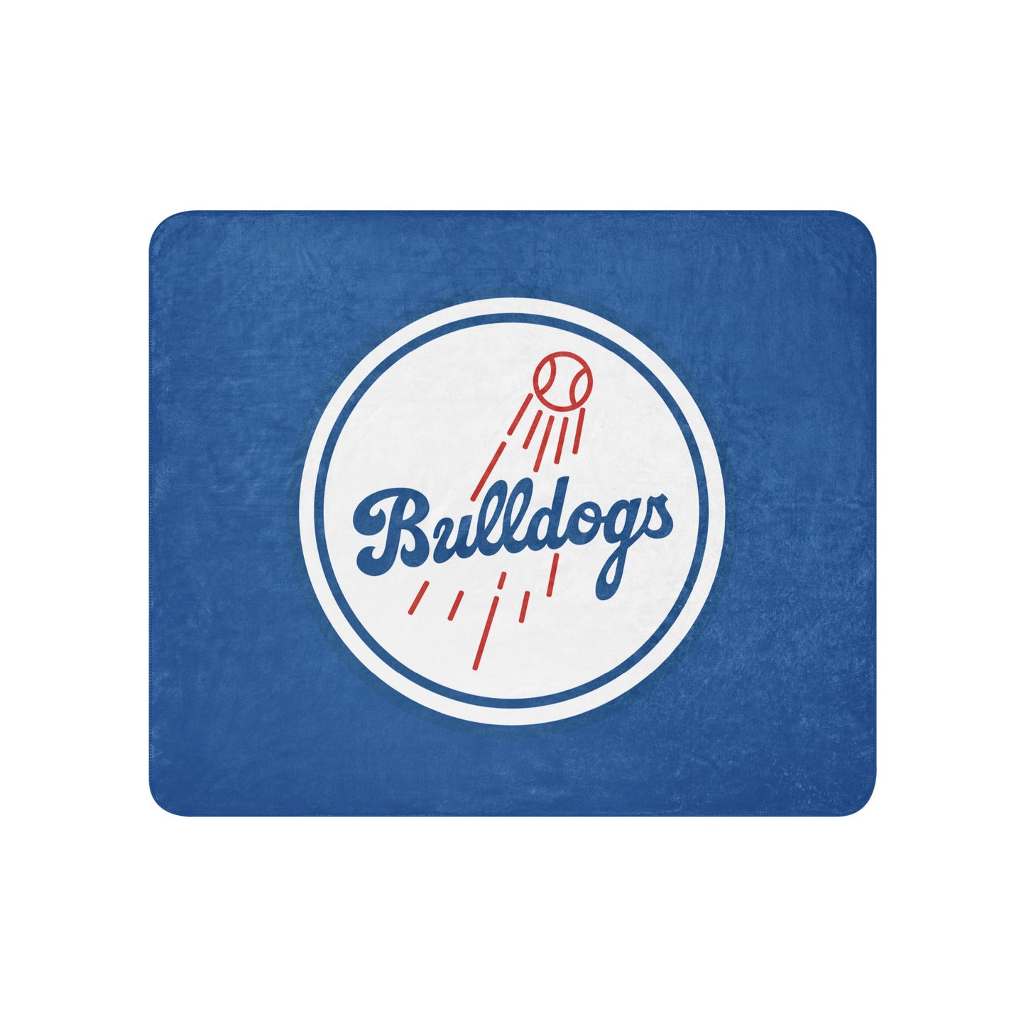 Sherpa Blanket | Hamilton Bulldogs | Badge Logo
