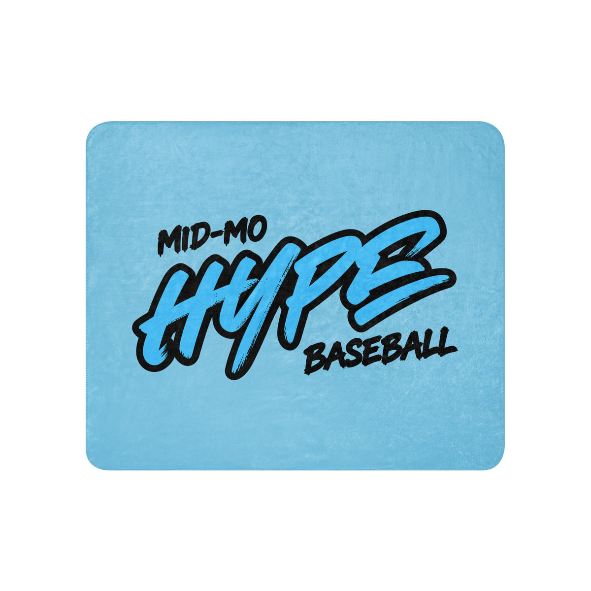 Sherpa Blanket | Hype Baseball Club | Modern Script Logo