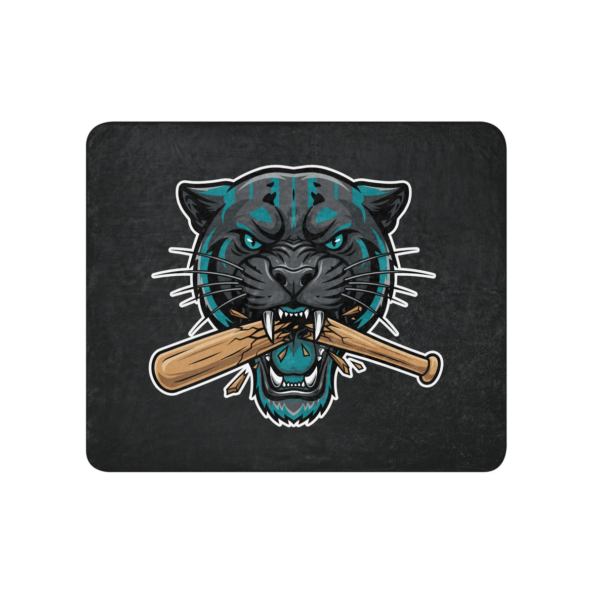 Sherpa Blanket | Lake-Erie Panthers | Crest Logo