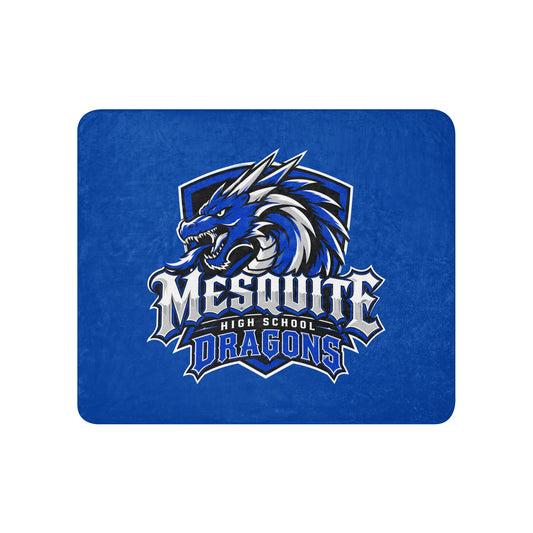 Sherpa Blanket | Mesquite High School | Emblem Logo