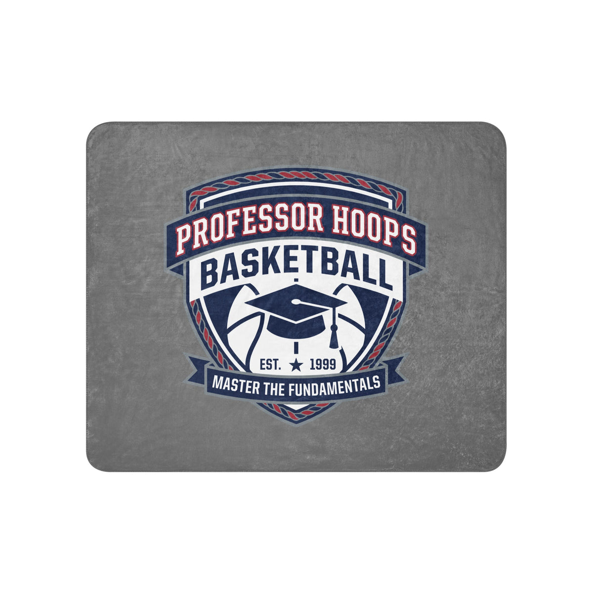 Sherpa Blanket | Professor Hoops Basketball | Crest Logo