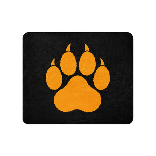 Sherpa Blanket | Rock Springs High School Tennis | Paw Logo