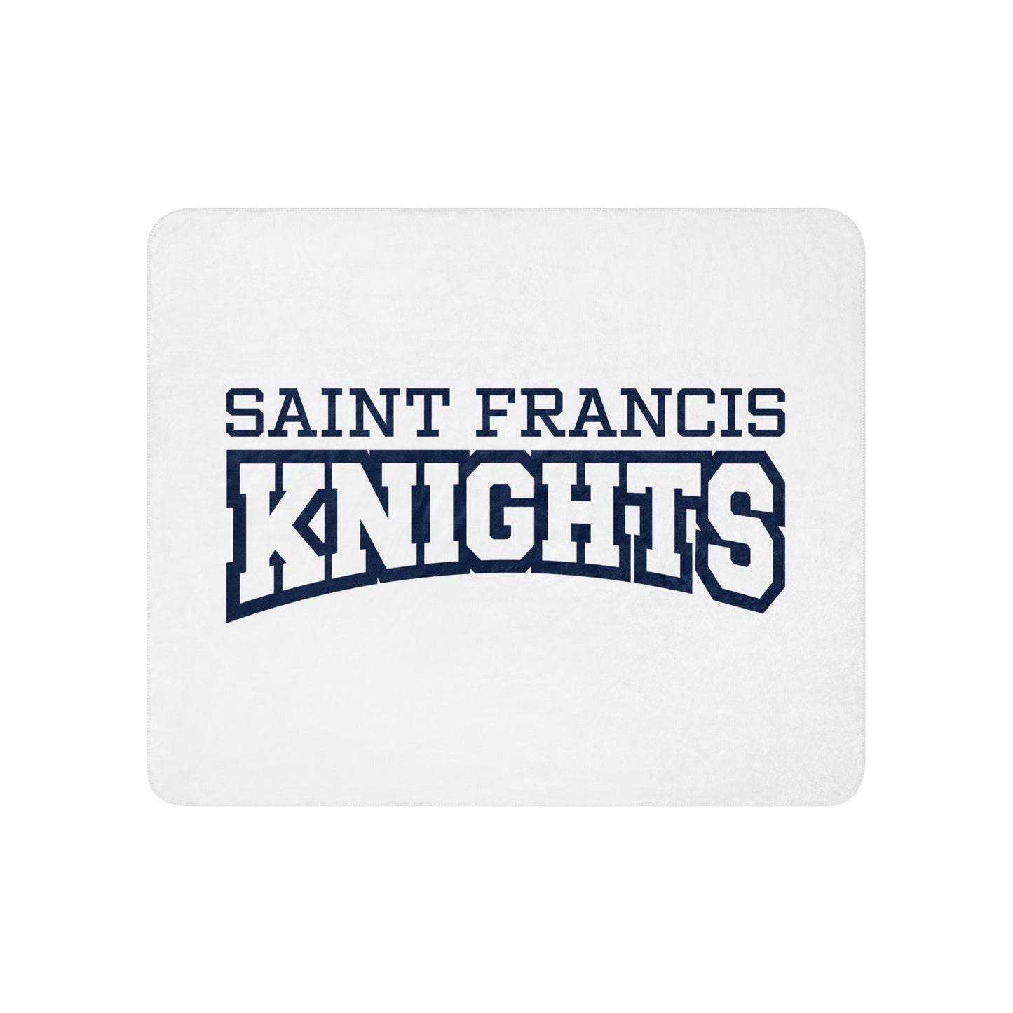 Sherpa Blanket | Saint Francis School | Modern Script Logo