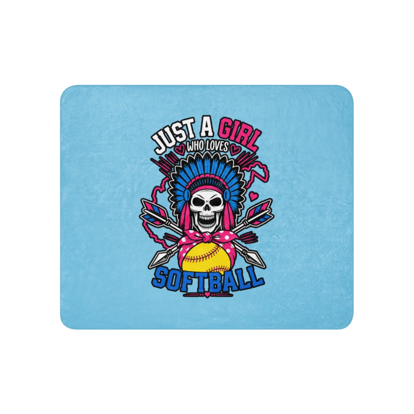 Sherpa Blanket | Savage Softball | Athletics Logo