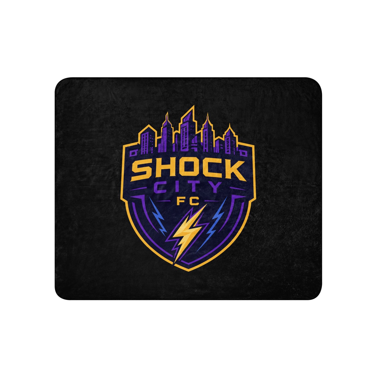 Sherpa Blanket | Shock City FC | Crest Logo