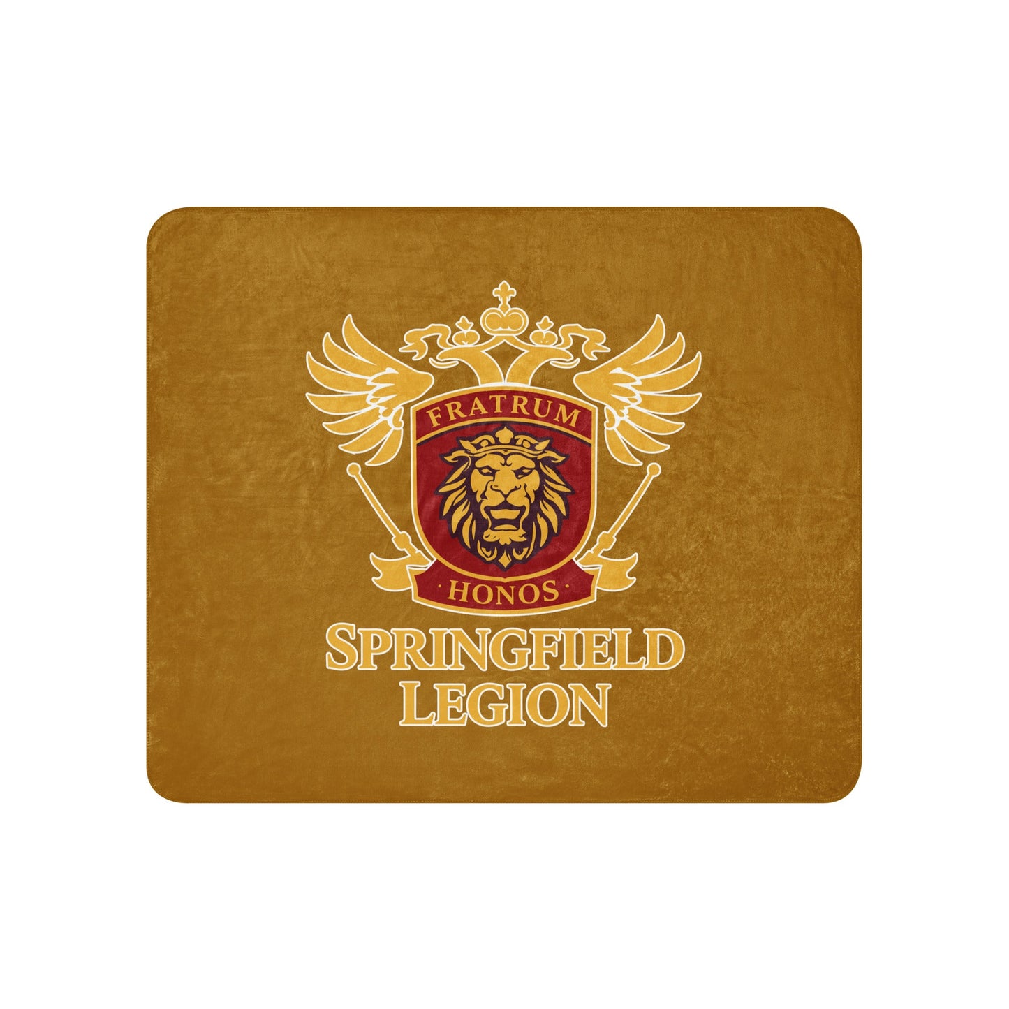 Sherpa Blanket | Springfield Legion Hockey Club | Imperial Crest Logo