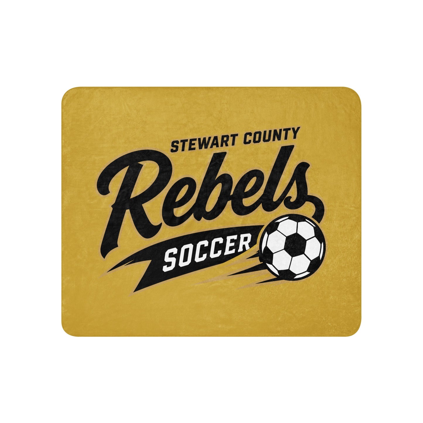 Sherpa Blanket | Stewart County Soccer | Rebels Logo