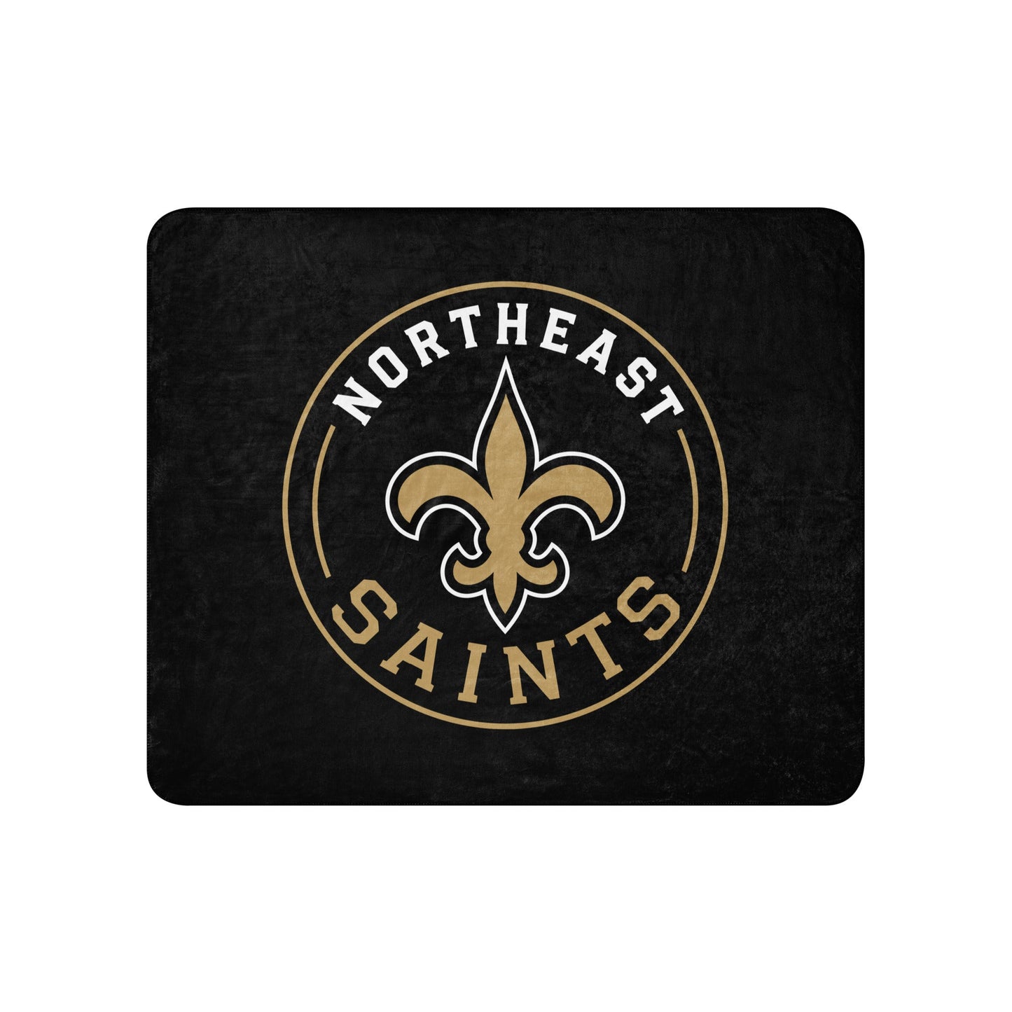 Sherpa Blanket | The St Stephen Saints | Northeast Crest Logo
