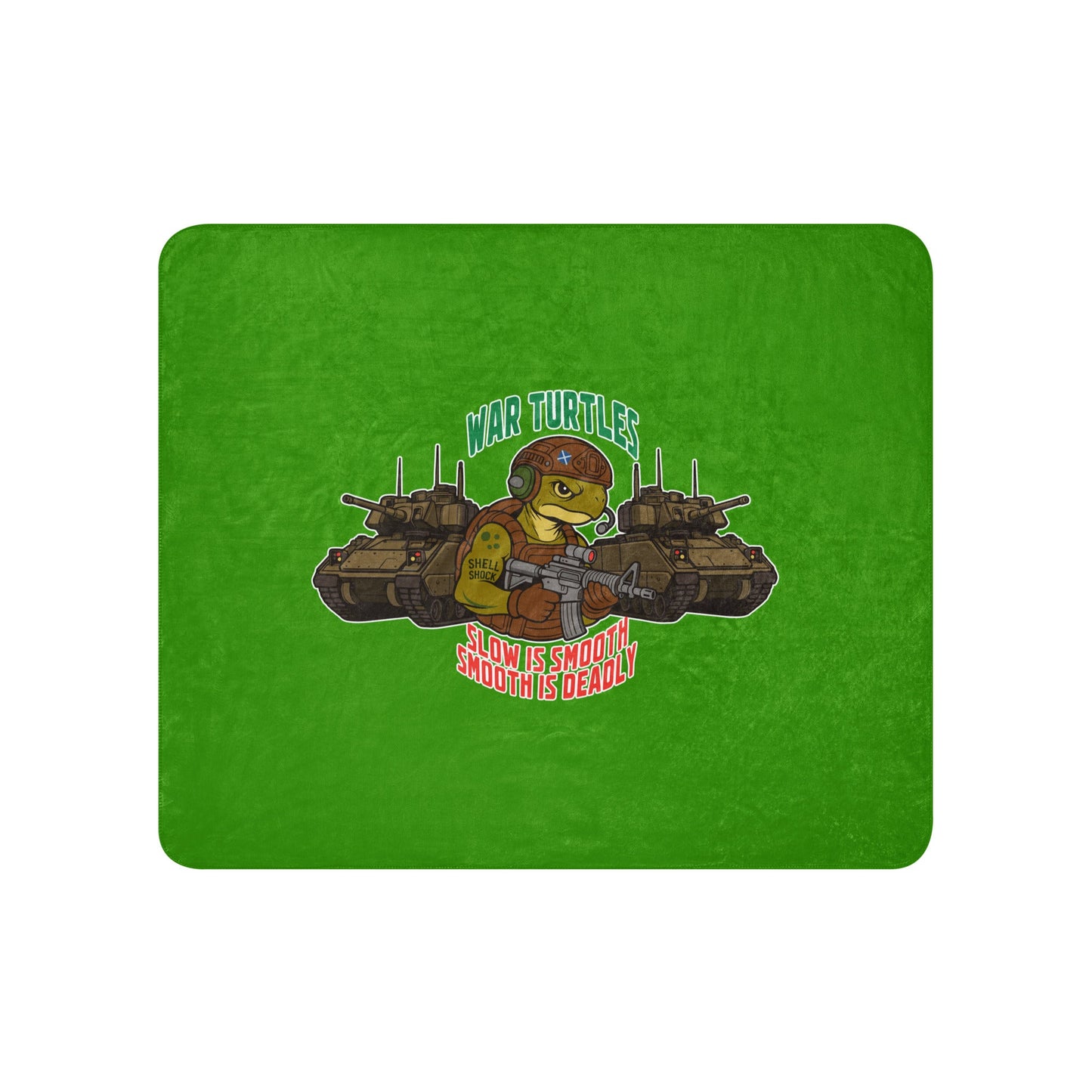 Sherpa Blanket | War Turtles | Battalion Logo
