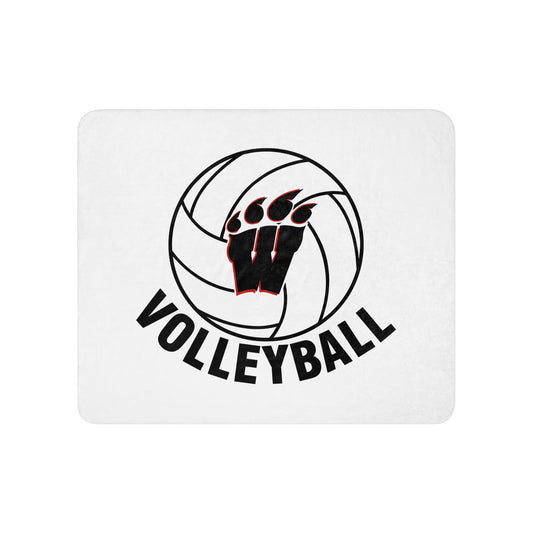 Sherpa Blanket | Weaver High School | Vanguard Volley Logo