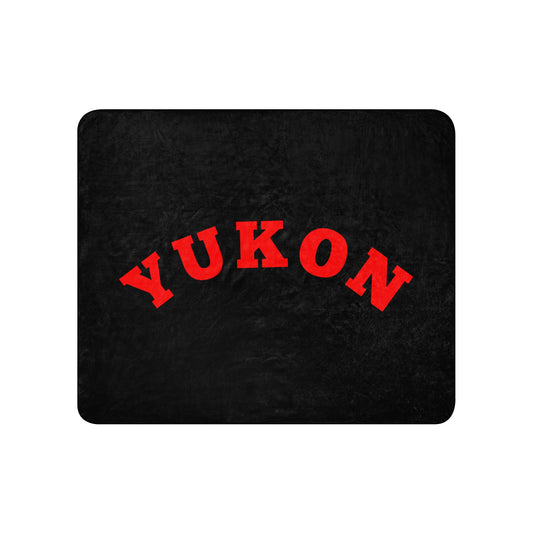 Sherpa Blanket | Yukon Student Council | Script Logo
